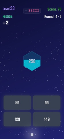 Sigma Fall - Math Game screenshot