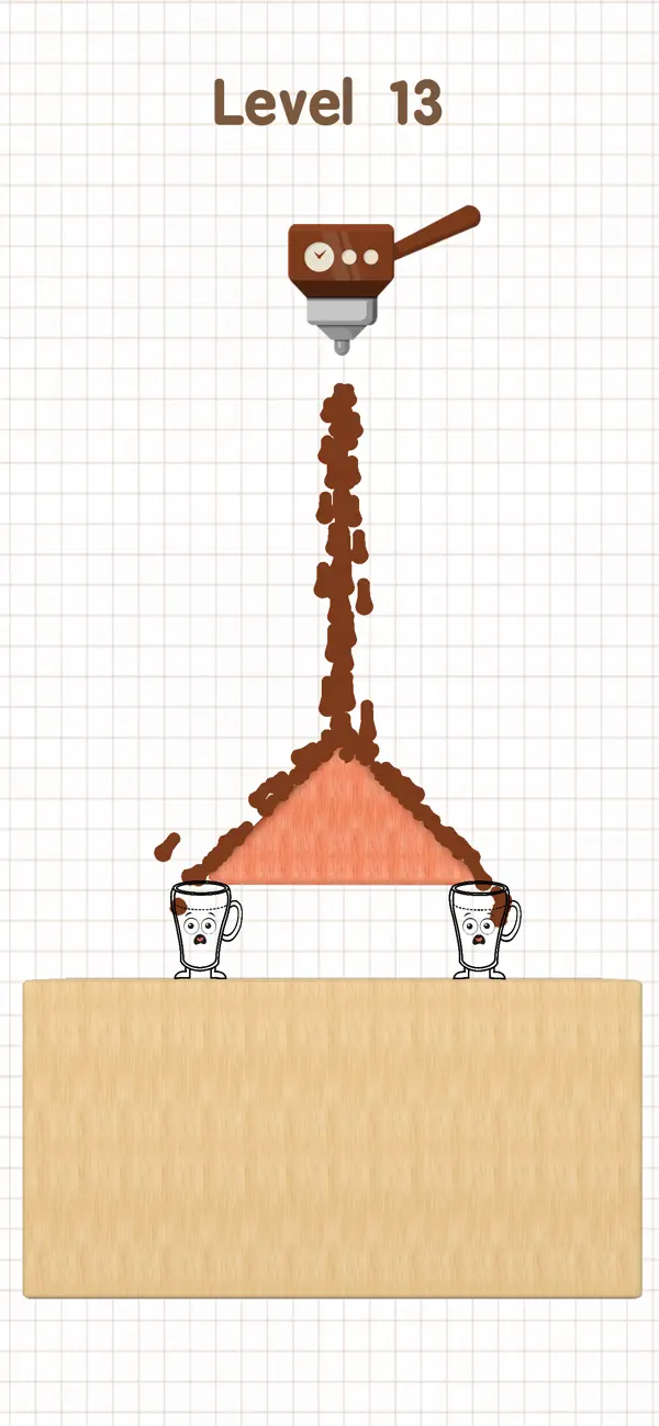 Screenshot #1 pour Draw Happy Coffee: Tidy Puzzle