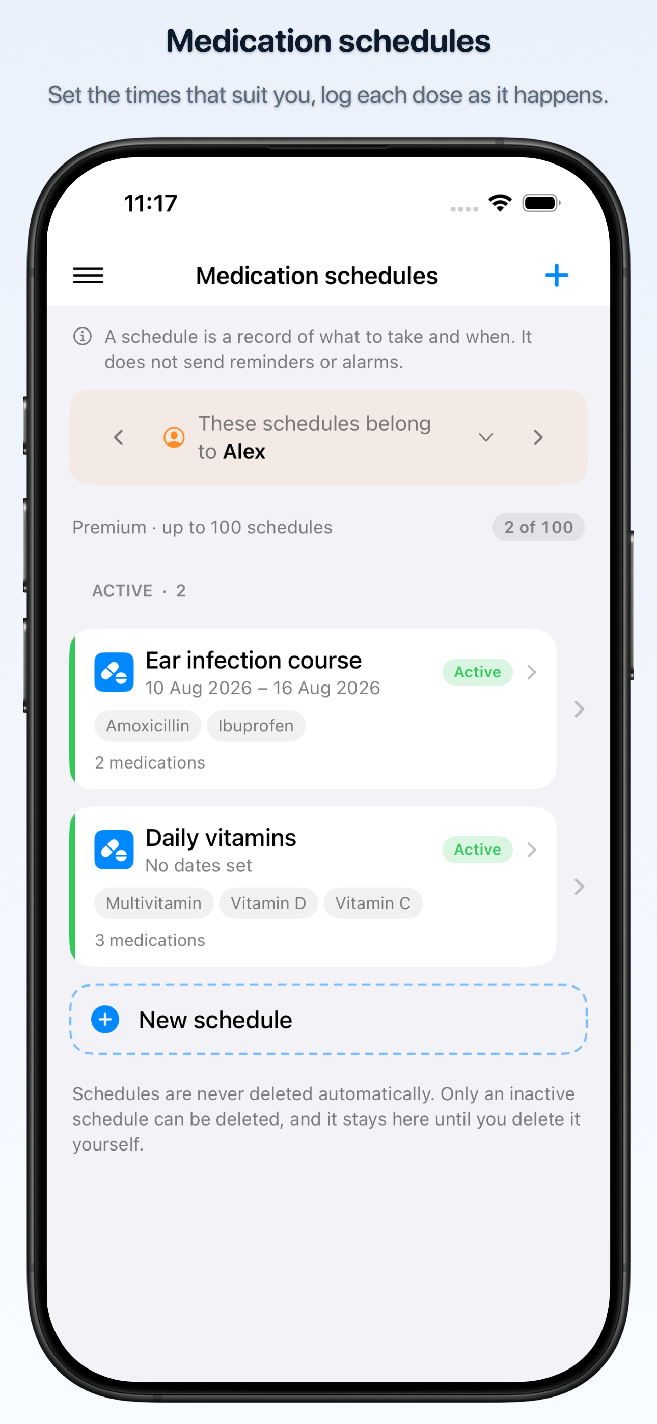 MedEtra: Health & Med Log screenshot 5