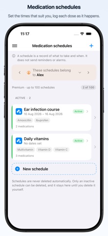 MedEtra: Health & Med Log screenshot