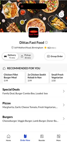 Dittas Fast Food. Screenshot 2 of 4