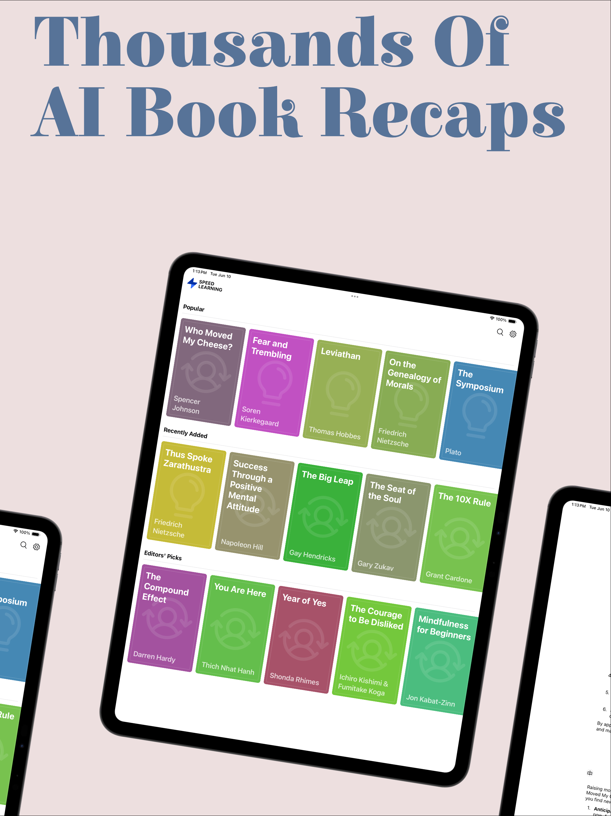SpeedLearning: AI Book Recaps screenshot 4