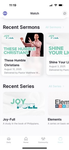 Boca Raton Community Church screenshot