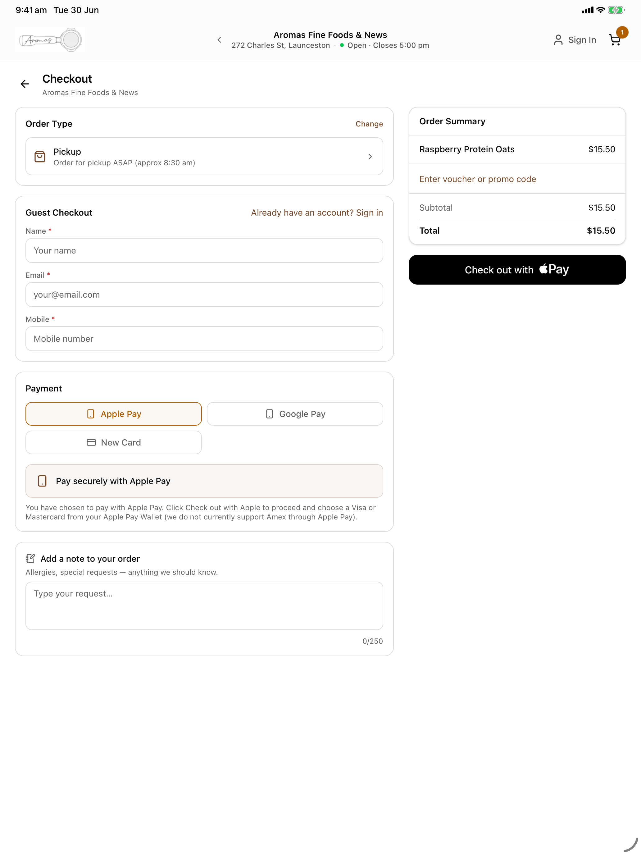 Aromas Cafe: Order Online screenshot 10