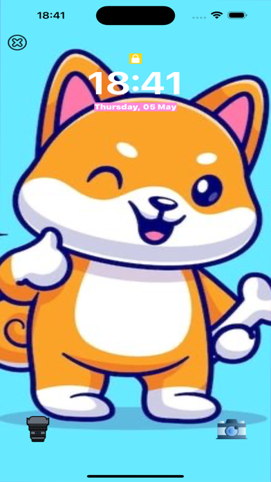 Cute Pomeranian dog wallpaper Screenshot