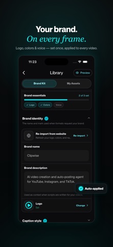 Clipwise: AI Video Generator Screenshot 4 of 5