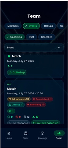 Team Fines Screenshot 6 of 10