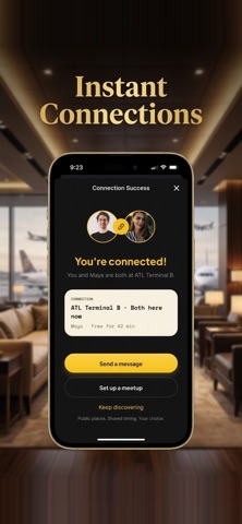 JetLatch: Airport Meetups screenshot