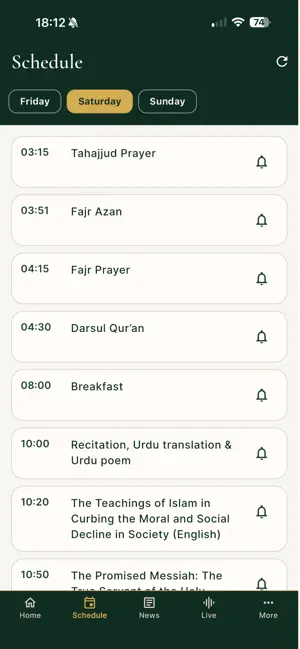 Jalsa Salana UK iPhone screenshot 2