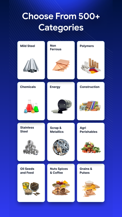 OFB: B2B Raw Materials Prices Screenshot
