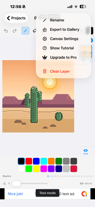 Simple Pixel Art Maker Screenshot 5 of 7