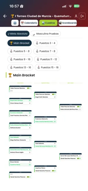 The Squash Manager screenshot 1