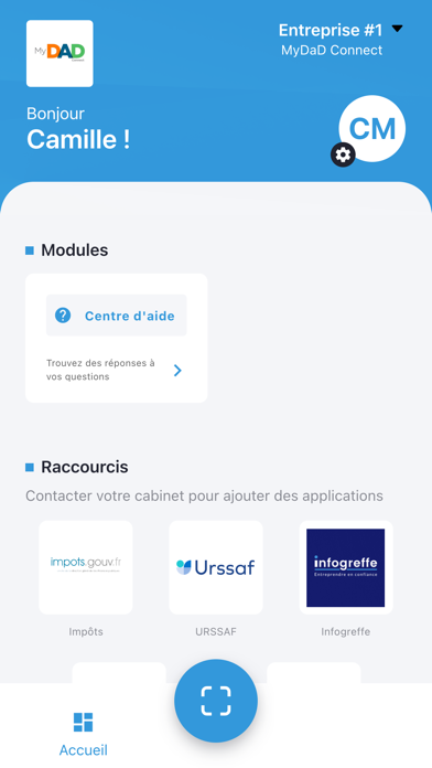 MyDaD Connect Screenshot