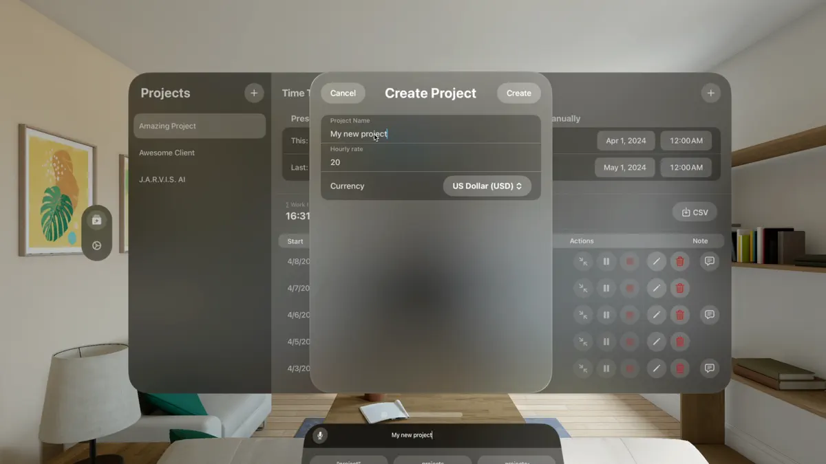 FreelanceKit: Time Tracking screenshot 3