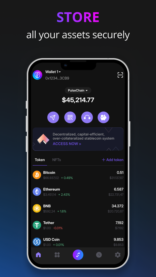 #1. Pulse Wallet (iOS) 由: MMC Wallet