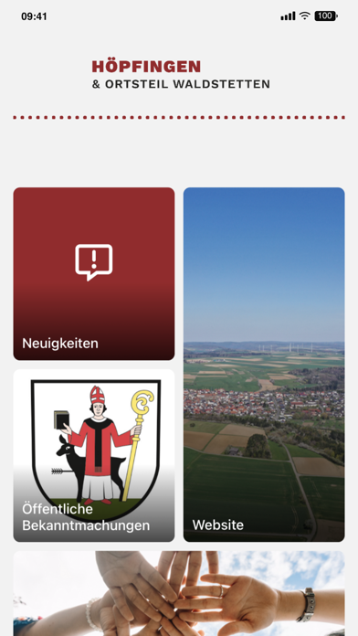 Gemeinde Höpfingen Screenshot