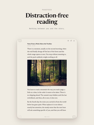 PageFeed iPad screenshot 4