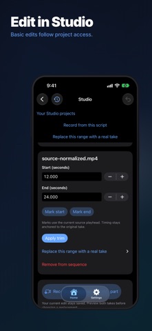 GoScript: AI Teleprompter Screenshot 4 of 5