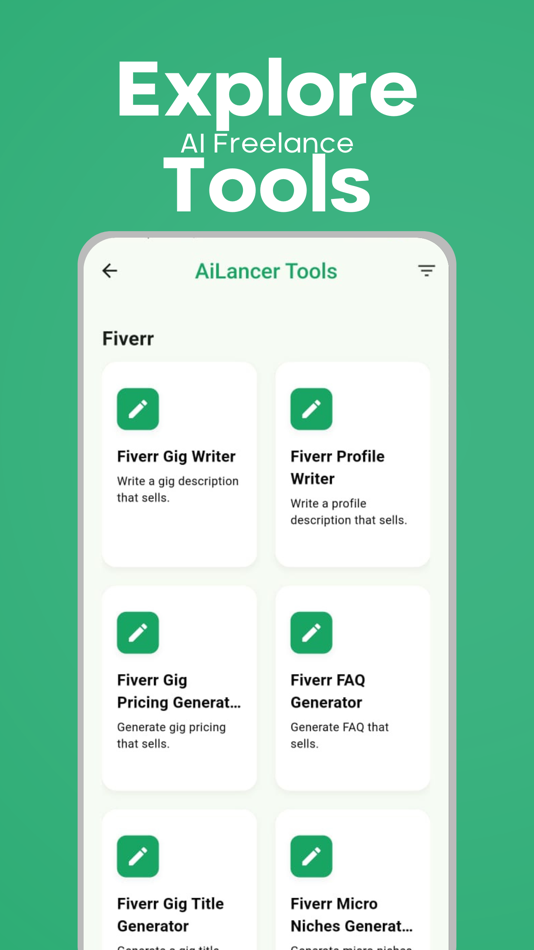 #8. AiLancer - AI Writer & Alerts (iOS) 由: Mehroz Sheikh