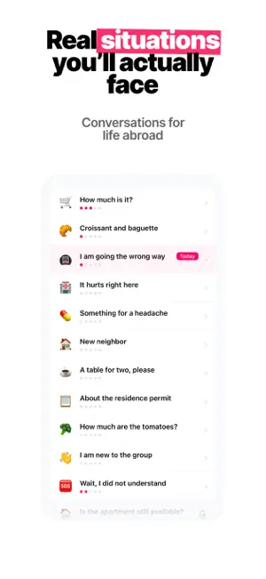Memmi: Language Abroad screenshot 2