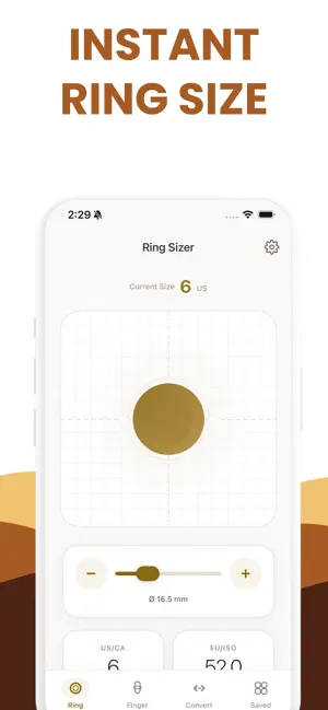 Ring Sizer – Size Measure app screenshot 2