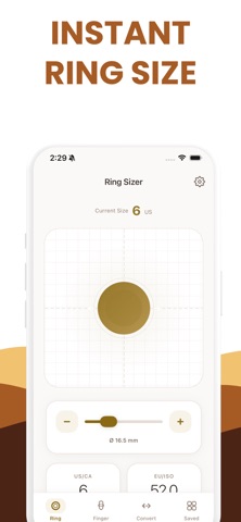 Ring Sizer – Size Measure app Screenshot 2 of 5