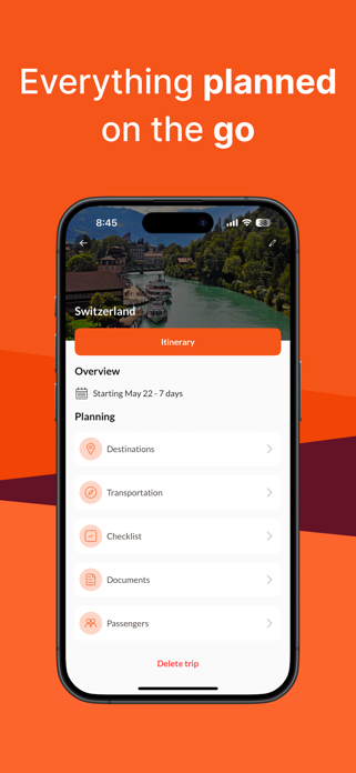CarryOn: Trip planner Screenshot 2 of 7