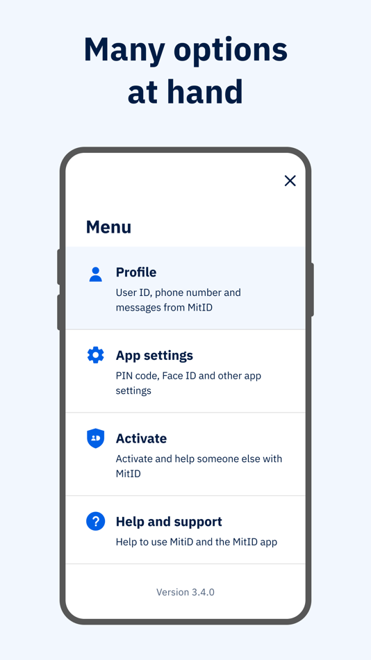 #4. MitID (iOS) Podle: Digitaliseringsstyrelsen