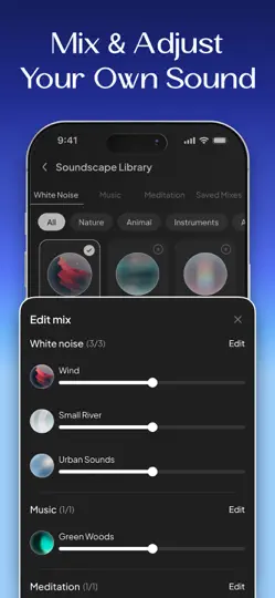 Скриншот Mindfulness: Meditation & Calm на iPhone 5