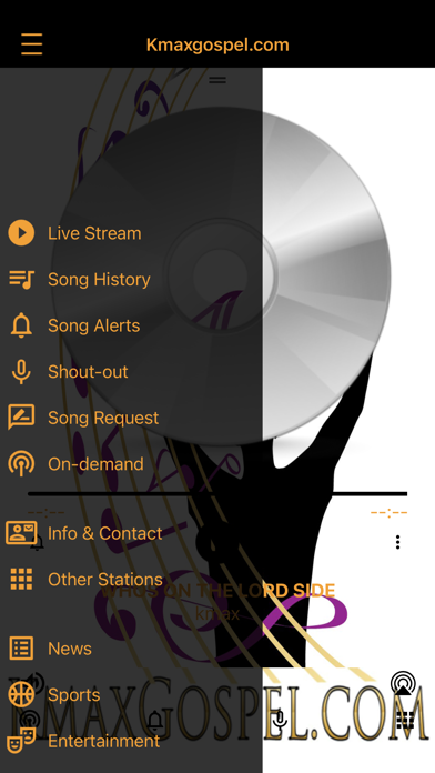 KMAX Gospel screenshot