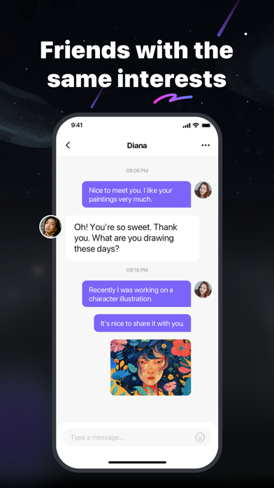 Artisland - Draw & Share Screenshot