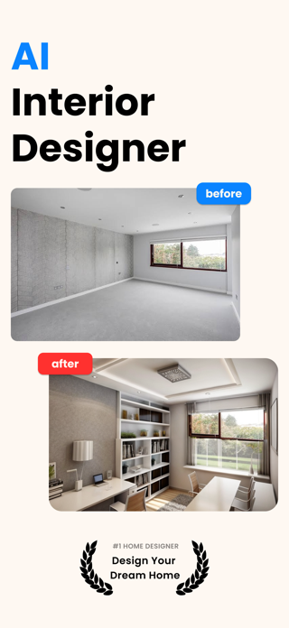 AI Interior Design RoomX Screenshot 1 of 4