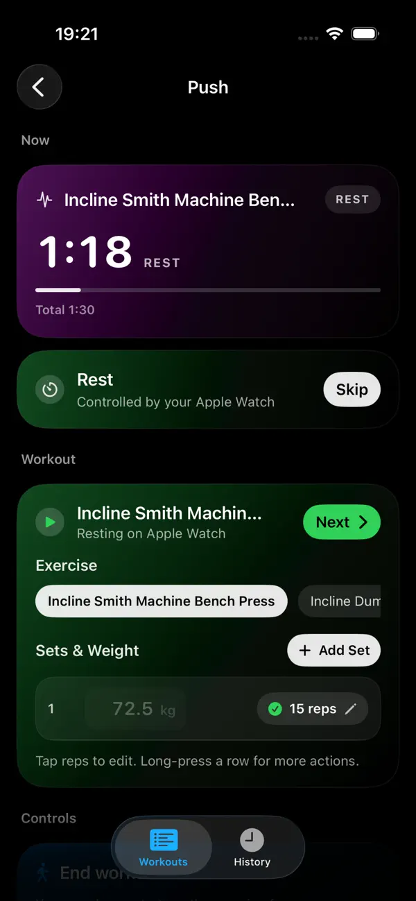 #2. RepSense (iOS) Podle: Alan Bryden