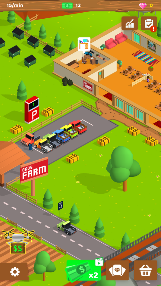 #2. My Farming Empire: Idle Tycoon (iOS) 来自: Wojciech Grzesik