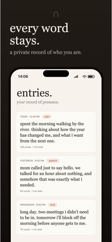 Reflect & Journal -lock inward screenshot