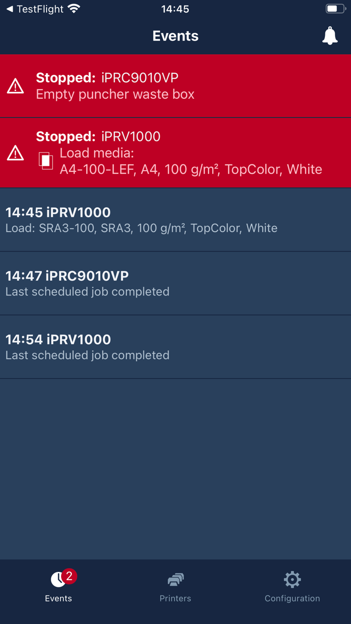 PRISMAremote Monitoring