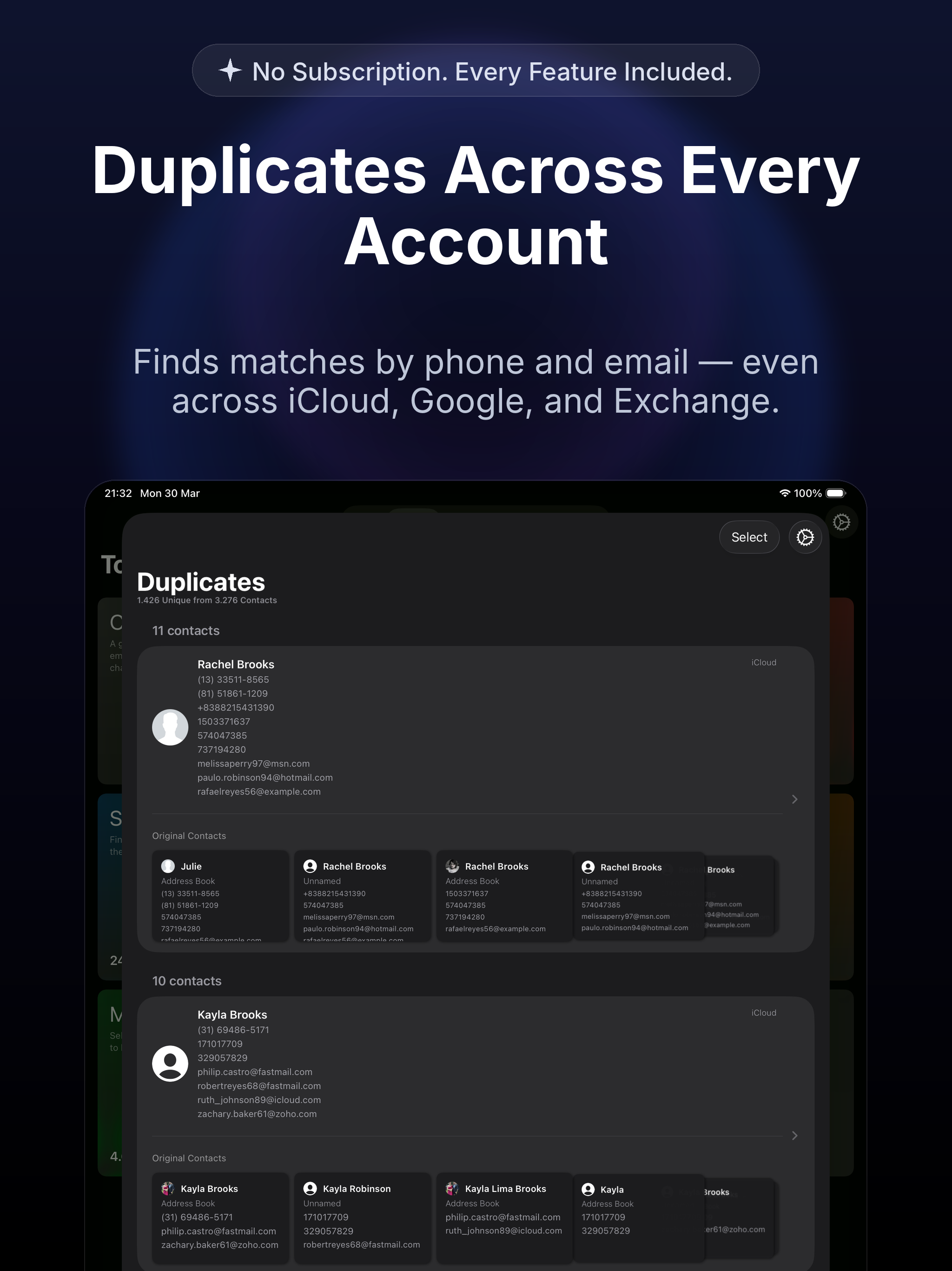 Contaxs - Contacts Cleaner screenshot 12