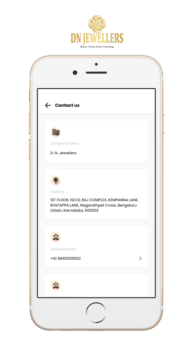 D. N. Jewellers Screenshot