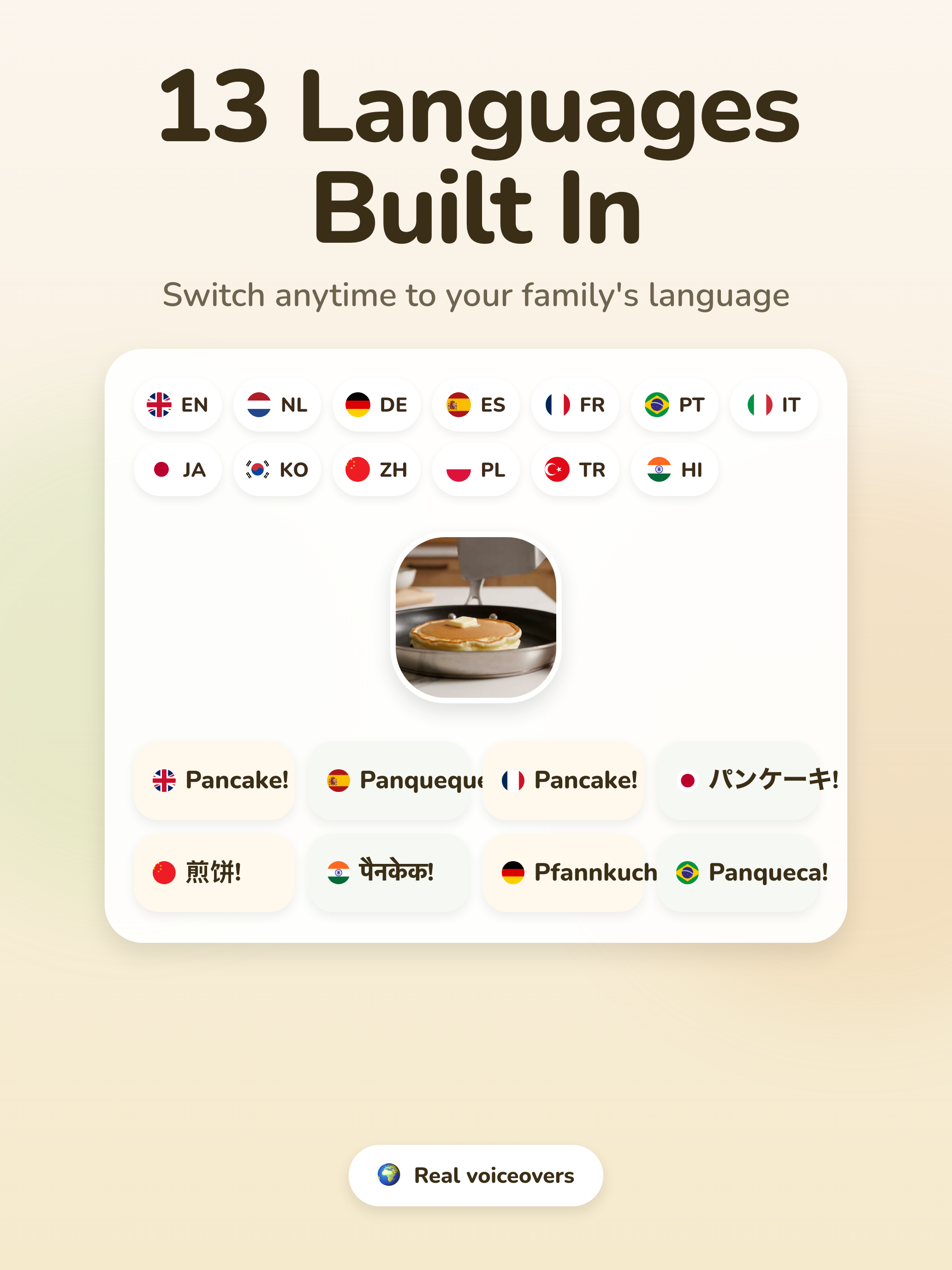 LumiNest: Food Words