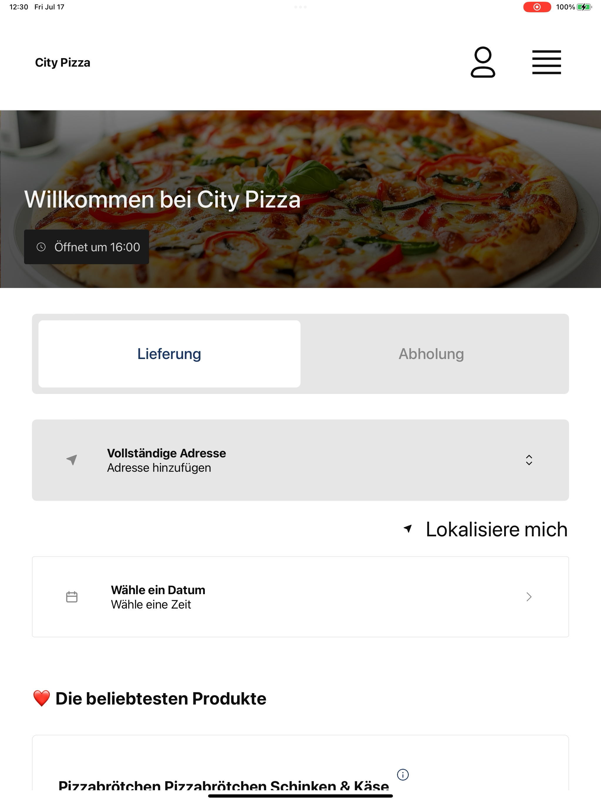 City Pizza DE screenshot 13