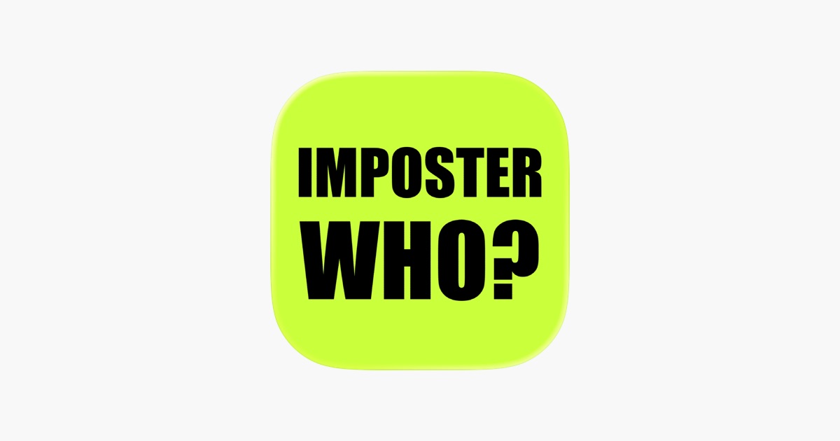 ‎Imposter Who? - Word Game App - App Store