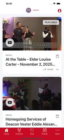 Greater Mt. Tabor Church - FTW iPhone screenshot