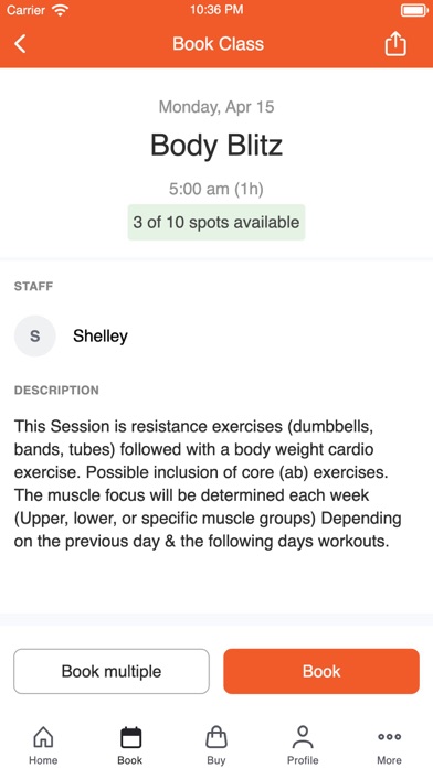 Step4ward Fitness Screenshot