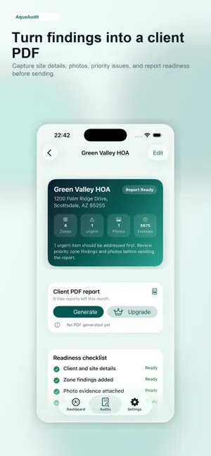 Irrigation Audit Pro screenshot 3