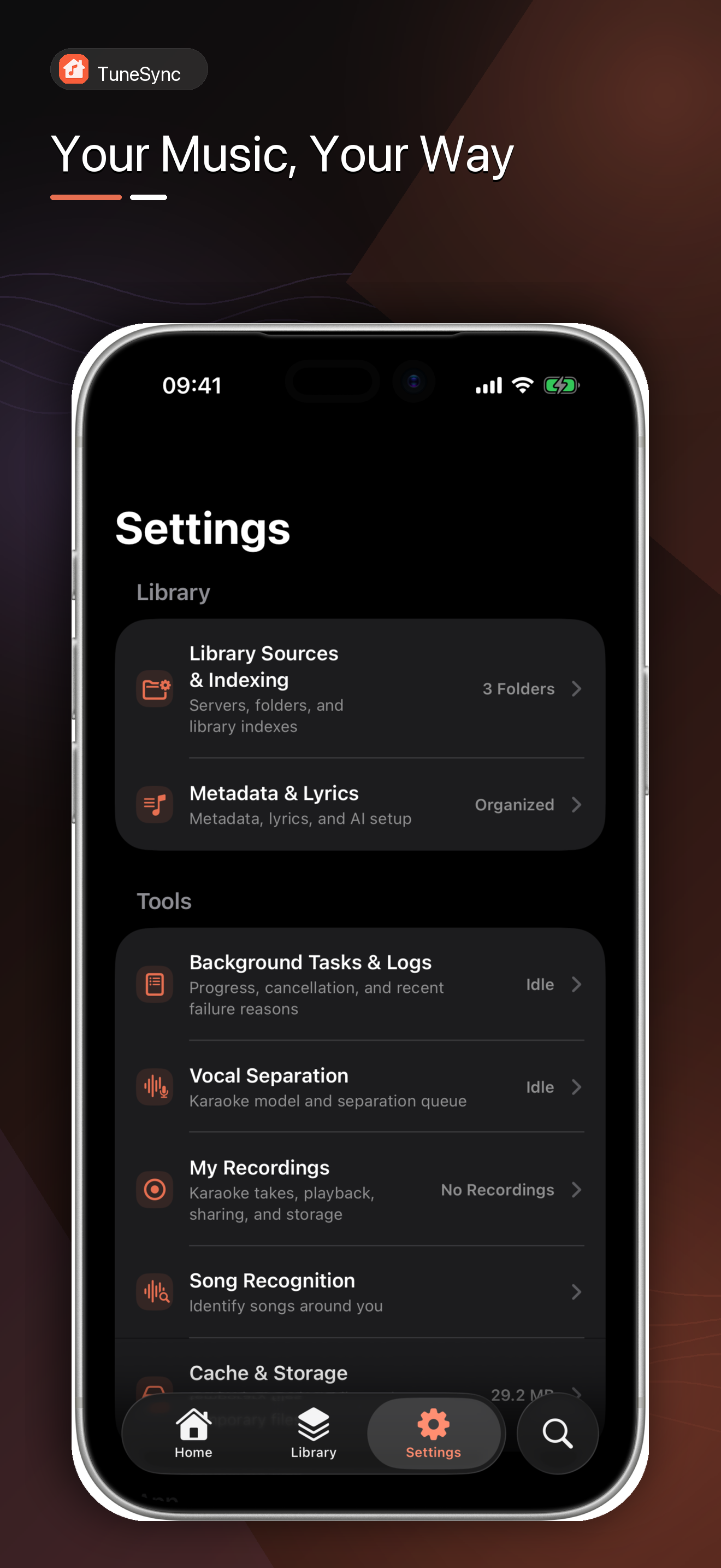 TuneSync - Music Player screenshot 4