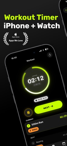 Overpace - Workout Timer Screenshot 1 of 7