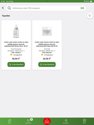 Engel&Bahnhof Apotheke VELEN iPad screenshot