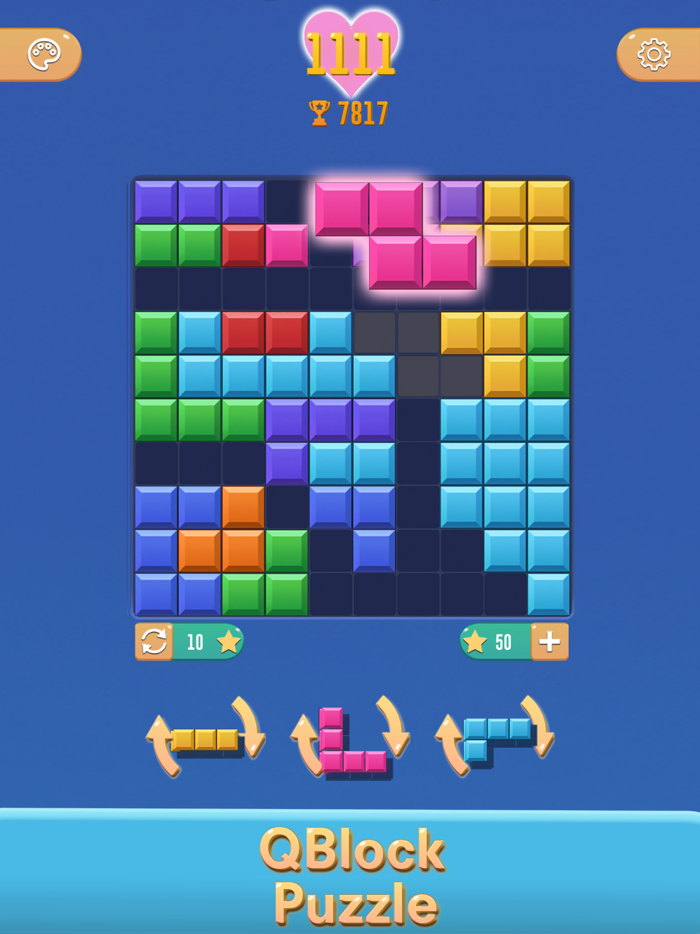 QBlock Puzzle  Mind Games