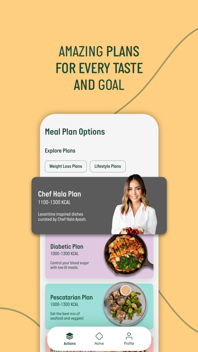 Kcal Meal Plans Screenshot