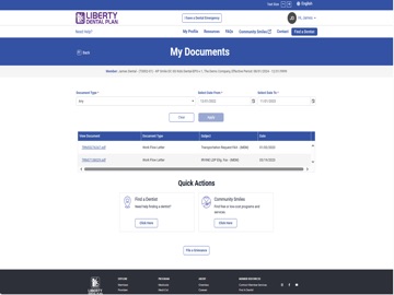 LIBERTY Dental iPad screenshot